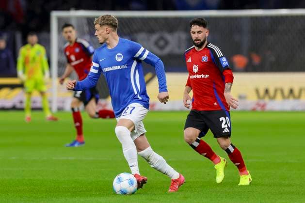Fußball, 2. BL, Hertha BSC - Hamburger SV