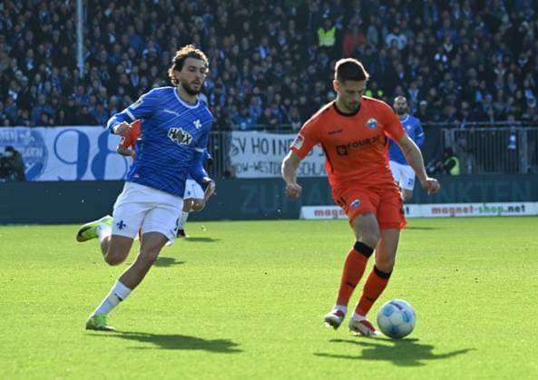 Fußball, 2. BL, SV Darmstadt 98 - SC Paderborn