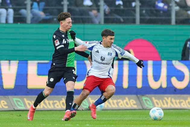 Fußball, 2. BL, Hamburger SV - Hannover 96