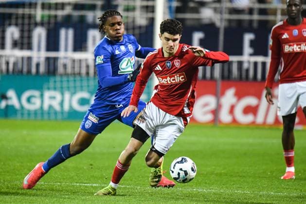 Fußball, Coupe de France, ESTAC Troyes - Stade Brestois