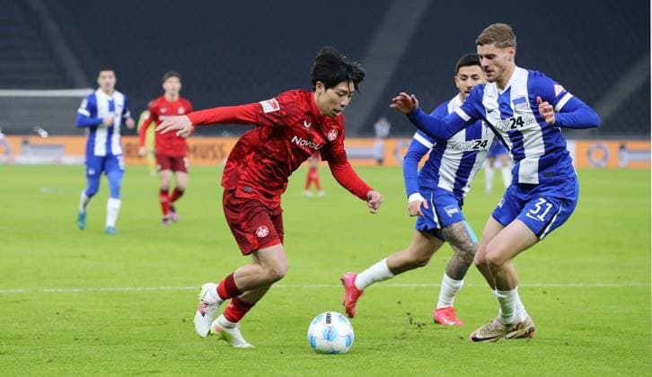 Fußball, 2. BL, Hertha BSC - 1. FC Kaiserslautern