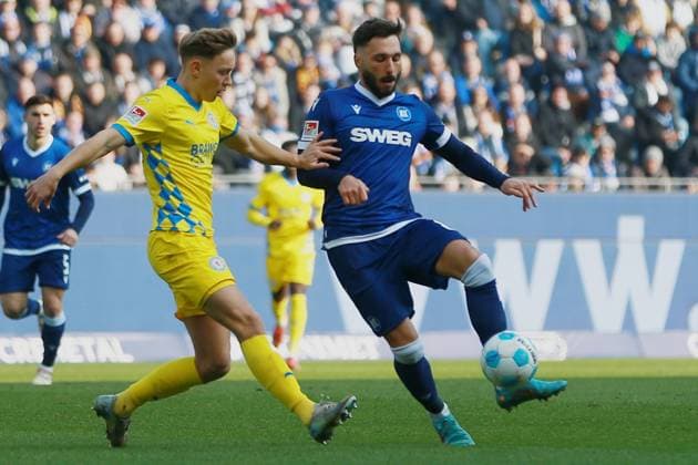 Fußball, 2. BL, Karlsruher SC - Eintracht Braunschweig