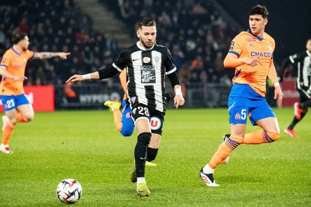 Fußball, Angers SCO - Olympique Marseille
