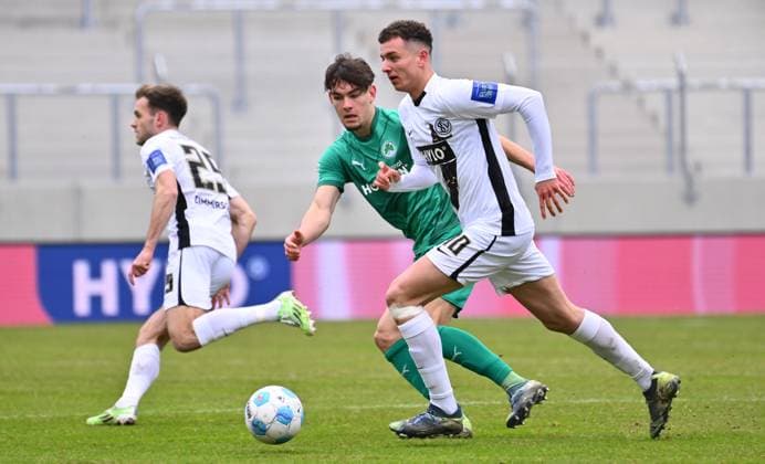 Fußball, 2. BL, SV 07 Elversberg - SpVgg Greuther Fürth