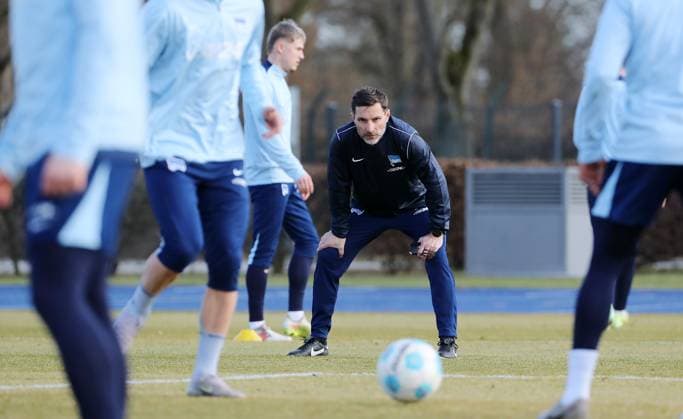 Fußball, 2. BL, Hertha BSC, Training