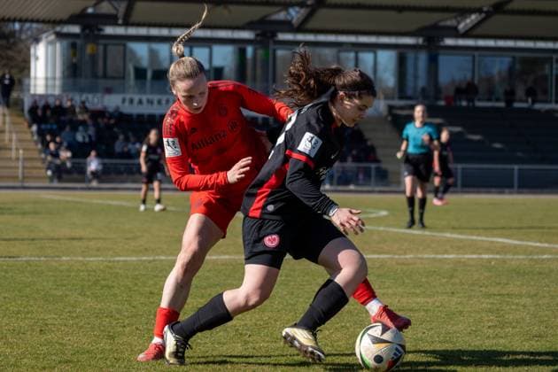 Fußball, 2. BL, Frauen, Eintracht Frankfurt - FC Bayern München II