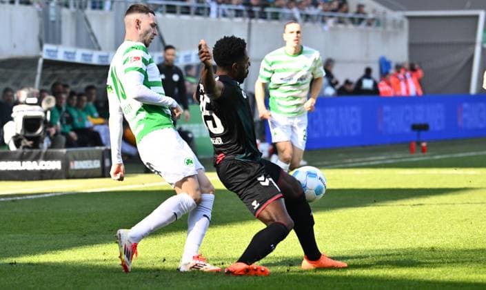 Fußball, 2. BL, SpVgg Greuther Fürth - 1. FC Magdeburg