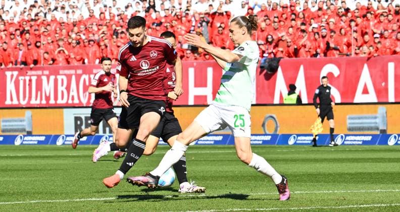 Fußball, 2. BL, 1. FC Nürnberg - SpVgg Greuther Fürth