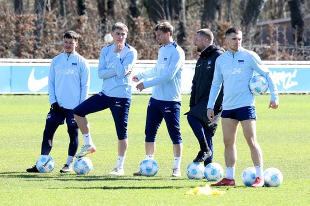 Fußball, 2. BL, Hertha BSC, Training