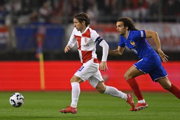 Fußball, Nations League, Kroatien - Frankreich