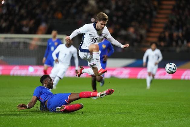 Fußball, U21 Länderspiel, Frankreich - England