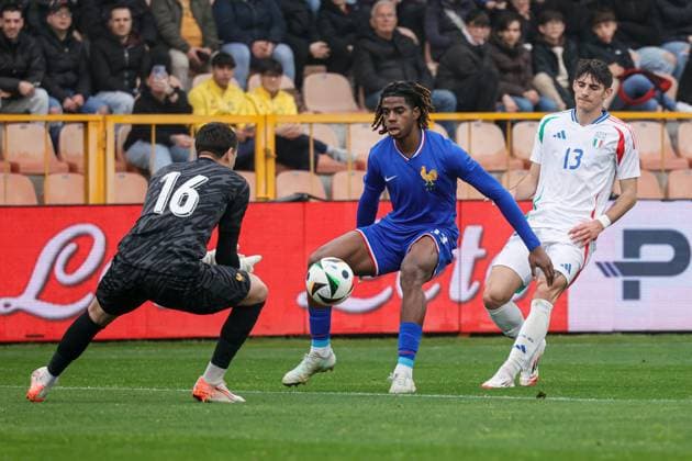 Fußball, U19, EM-Quali, Frankreich - Italien