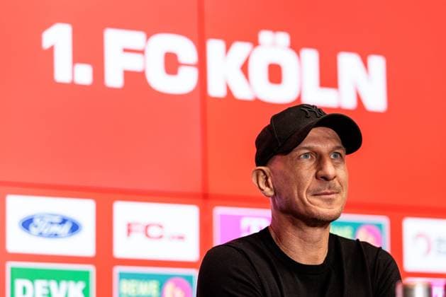 Fußball, 2. BL, 1. FC Köln, Pressekonferenz