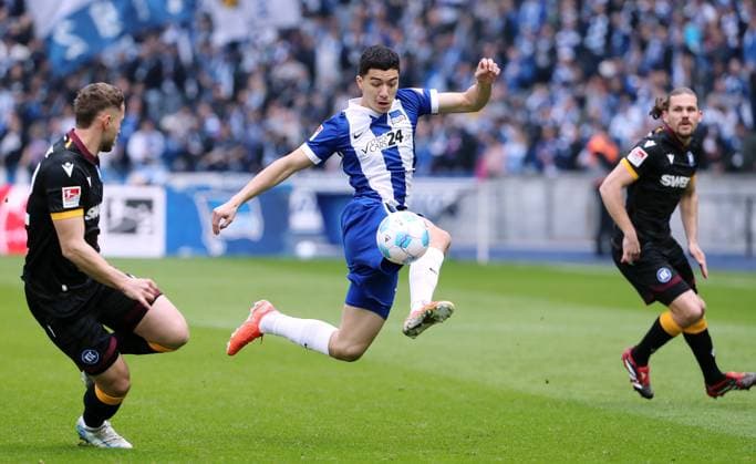Fußball, 2. BL, Hertha BSC - Karlsruher SC