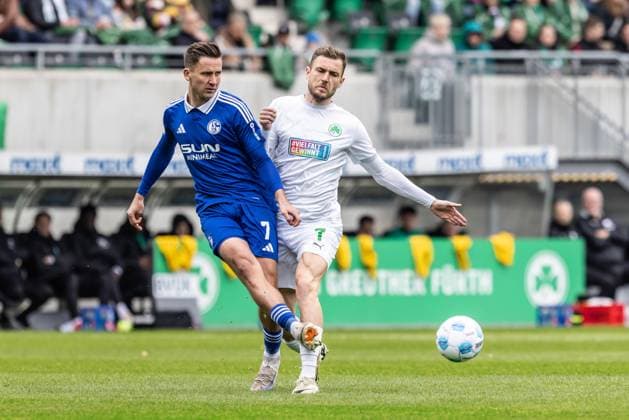 Fußball, 2. BL, SpVgg Greuther Fürth - FC Schalke 04