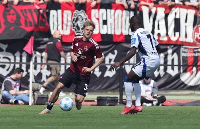 Fußball, 2. BL, 1. FC Nürnberg - Hamburger SV