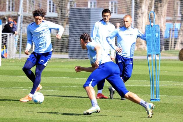 Fußball, 2. BL, Hertha BSC, Training