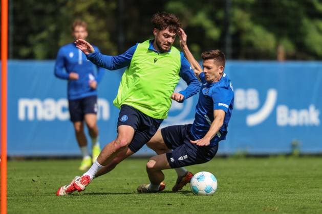 Fußball, 2. BL, Karlsruher SC, Training