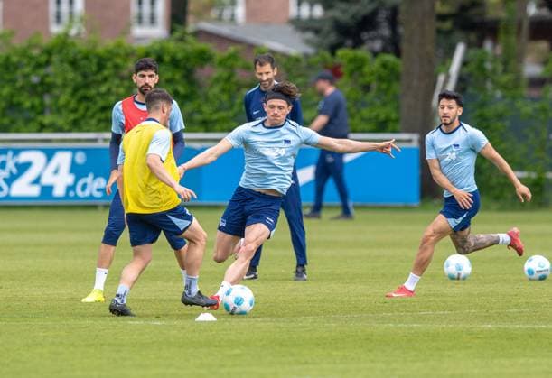 Fußball, 2. BL, Hertha BSC, Training