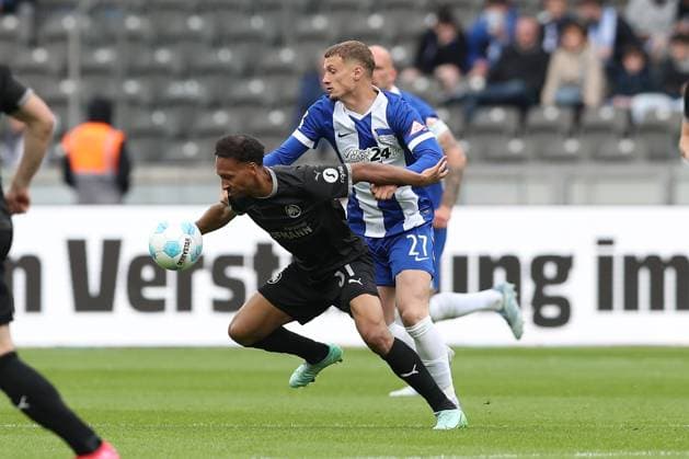 Fußball, 2. BL, Hertha BSC - SpVgg Greuther Fürth