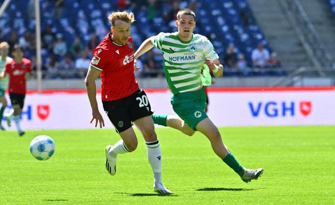 Fußball, 2. BL, Hannover 96 - SpVgg Greuther Fürth