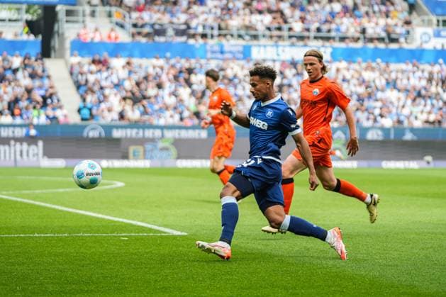 Fußball, 2. BL, Karlsruher SC - SC Paderborn