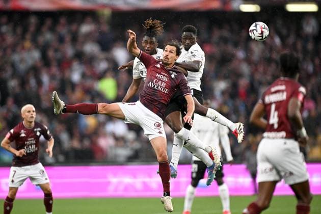 Fußball, Frankreich, Relegation, FC Metz - Stade Reims