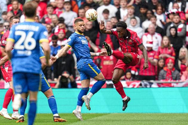 Fußball, England, League Two, Playoff, AFC Wimbledon - FC Walsall