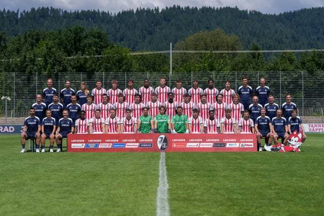 Fußball, RL Südwest, SC Freiburg II, Porträttermin 2025 2026