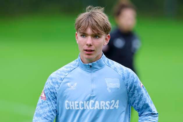 Fußball, 2. BL, Hertha BSC, Kennet Eichhorn könnte jüngster Spieler der Vereinsgeschichte werden
