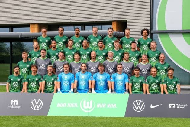 Fußball, 1. BL, VfL Wolfsburg, Porträttermin 2025 2026