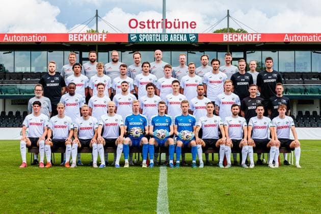Fußball, 3. Liga, SC Verl, Porträttermin 2025 2026