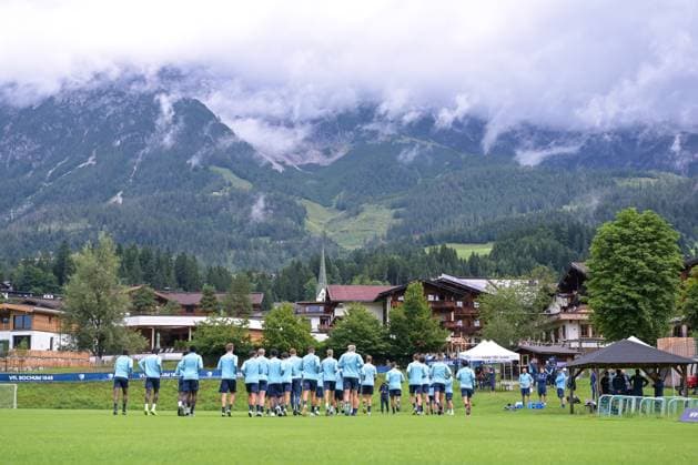Fußball, 2. BL, VfL Bochum, Trainingslager, Training