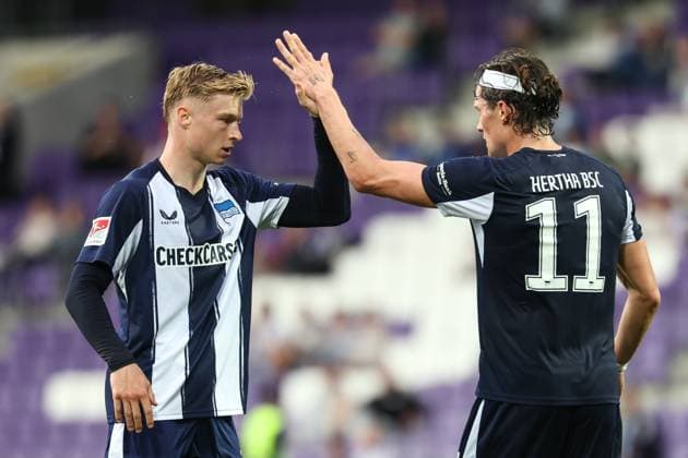 Fußball, 2. BL, Hertha BSC, DFL verbietet neues Heimtrikot - Archivbilder