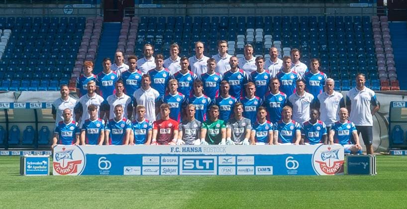 Fußball, 3. Liga, FC Hansa Rostock, Porträttermin 2025 2026