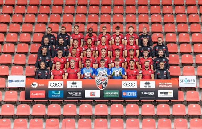 Fußball, 3. Liga, FC Ingolstadt 04, Porträttermin 2025 2026