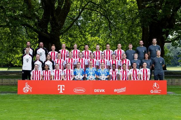 Fußball, Frauen, 1. FC Köln, Porträttermin 2025 2026