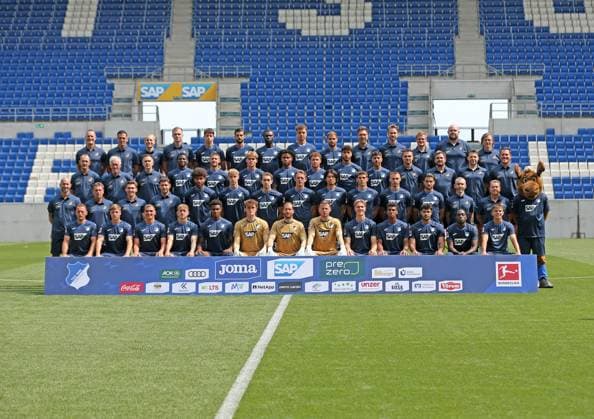 Fußball, 1. BL, TSG 1899 Hoffenheim Porträttermin 2025 2026