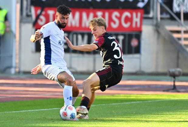 Fußball, 2. BL, 1. FC Nürnberg - SV Darmstadt 98