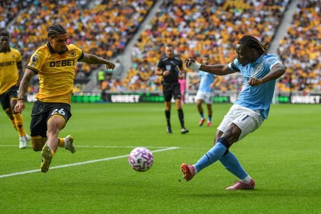 Fußball, England, Wolverhampton Wanderers - Manchester City