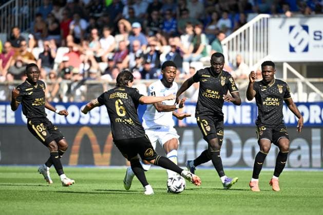 Fußball, Frankreich, AJ Auxerre - FC Lorient