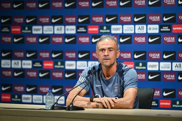 Fußball, Frankreich, Paris Saint Germain Pressekonferenz
