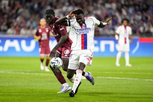 Fußball, Frankreich, Olympique Lyon - FC Metz