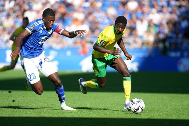 Fußball, Frankreich, Racing Straßburg - FC Nantes