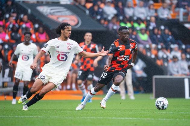 Fußball, Frankreich, FC Lorient - OSC Lille