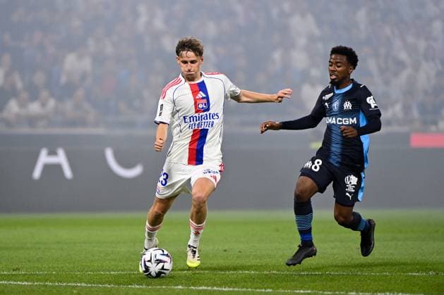 Fußball, Frankreich, Olympique Lyon - Olympique Marseille