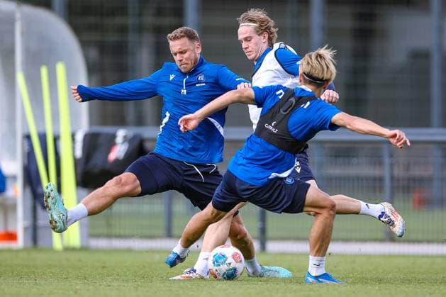 Fußball, 2. BL, Karlsruher SC, Training