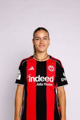Fußball, Frauen, 1. BL, Eintracht Frankfurt, Porträttermin 2025 2026