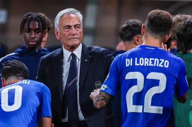Fußball, Italiens Verbandschef Gabriele Gravina tritt nach WM-Aus zurück, Archivbilder