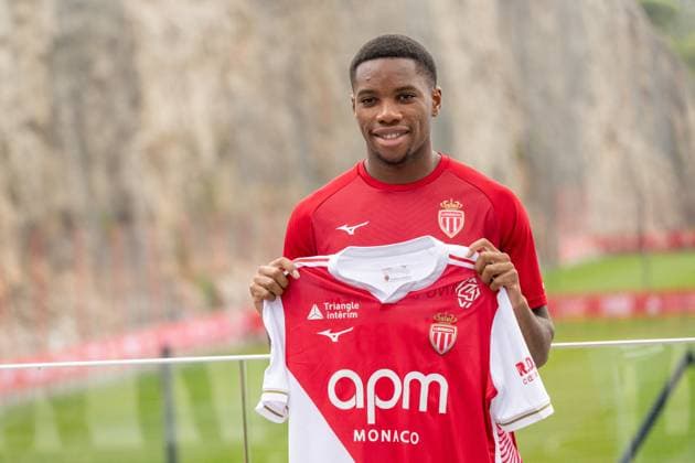 Fußball, Frankreich, Pressekonferenz AS Monaco mit Stanis Idumbo